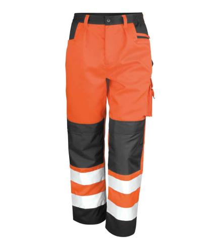 Result SafeGuard Cargo Trousers - Fl. orange - 3XL